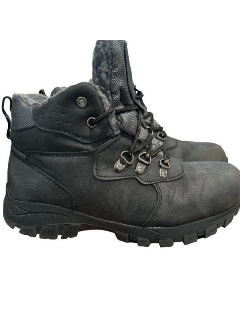 Deer Stags Kids Gorp Waterproof Hiking Boot — Size 6M | Midnight Black